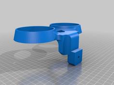 Cup Holder For Car Headrest 3D Printer Model