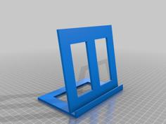 Bookstand For Thin Books 3D Printer Model