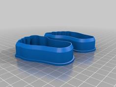 Biscuit Cutter – Baby Footprint 3D Printer Model