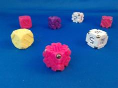 EarthDice Variation 6 – Gears 3D Printer Model