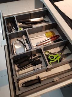 Drawer Organizer System 3D Printer Model