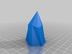 Pylon Crystal 3D Printer Model