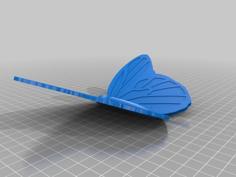 Decorative Butterfly 3D Printer Model