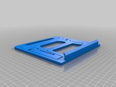 Wider Print-in-Place Notbook & Tablet Stand (also A Nice Book Stand) 3D Printer Model