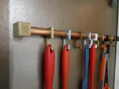 Copper Plumbing Pipe Hooks 3D Printer Model