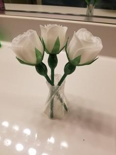 Rose Sepal 3D Printer Model