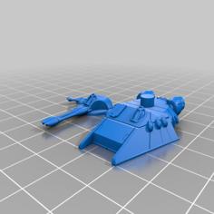 Epic Eldar Tempest Superheavy Grav Tank 3D Printer Model