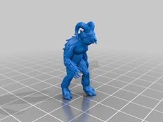 Fallout RPG – Sheep Sasquatch 3D Printer Model