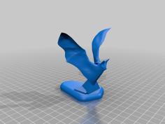 Batmobile Hood Ornament 3D Printer Model