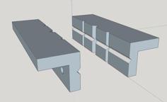 Vise Soft Jaw Strips 3D Printer Model