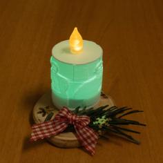 Xmas Candle Light With Lithophane – Photo 3D Printer Model