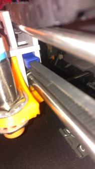 X-axis Belt Clip 3D Printer Model