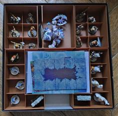 HEROQUEST INSERT BOX ORGANIZER – The Frozen Horror / L’horreur Des Glaces 3D Printer Model