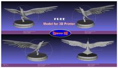 Bird With Pose By Space 3D 3D Printer Model