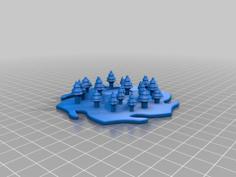 Catan Lumber Tiles – Warcraft Inspired 3D Printer Model