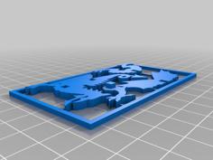 Welsh Dragon Business Card Model 3D Printer Model