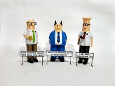 Dilbert Quotes 3D Printer Model