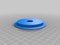 Filament Spool Bearing Holder – Parametric 3D Printer Model