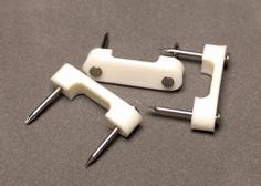 Cable Staple (parametric) 3D Printer Model