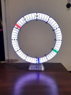 Giant LED Clock 3D Printer Model