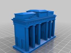 Berlin_Brandenburger Tor 3D Printer Model