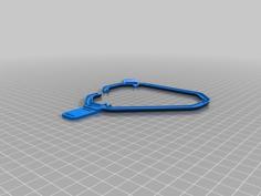 Head Track Clip Modified 3D Printer Model