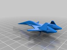 Ace Combat – ADF-01 FALKEN 3D Printer Model