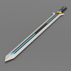 Ordinal Scale – Kirito’s Sword – Sword Art Online 3D Printer Model