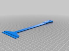 Post-it Holder For Platform Levelling Calibration 3D Printer Model