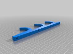 Lightsaber Wall Mount 3D Printer Model