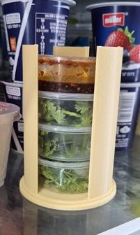 Takeaway Sauce Container Tower 3D Printer Model