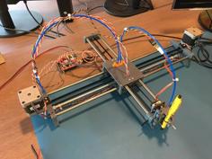 DrawingBot With Improved Head And Rotate Pen (for Fountain Pen) 3D Printer Model