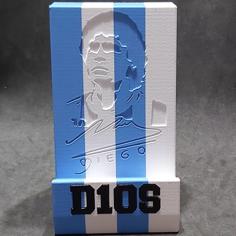 Soporte Teléfono Móvil En Honor A Diego Maradona 3D Printer Model