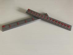 Ruler 3D Printer Model