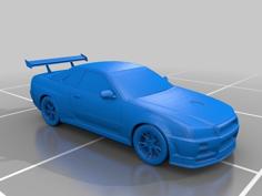 Nissan Skyline GTR 3D Printer Model