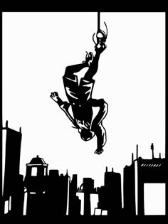 Spiderman Miles Morales Stencil 3D Printer Model