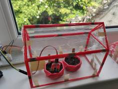 Seedling Small Greenhouse 3D Printer Model