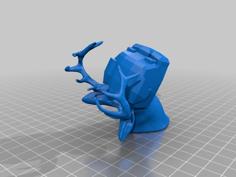 Pug Deersly 3D Printer Model