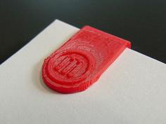 ‘Maker Clips’… Paper Clips / Mini Bookmarks For MakerBot Users 3D Printer Model