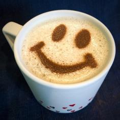 Coffee Stencil – Smiley Face 3D Printer Model