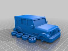 2017 Jeep Wrangler 3D Printer Model