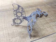 Mechanical Butterfly (flapping Toy) 3D Printer Model