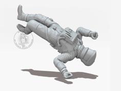 THE DEATH ASTRONAUT 3D Printer Model