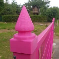 Anal Plug Fence Post Topper 3D Printer Model