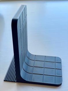 Simple Book Stand With Tiles 3D Printer Model