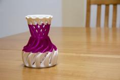 Vortex Ring Vase 3D Printer Model