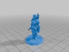 Female Human Ranger – Not A Goose 3D Printer Model