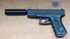 Silencer For Glock 19 Gen 3 Airsoft Gun Sold By Umarex 3D Printer Model