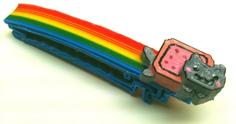 Bar Hairclip – NyanCat And Slim 3D Printer Model