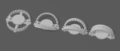 Bear Traps For 28mm Minis 3D Printer Model